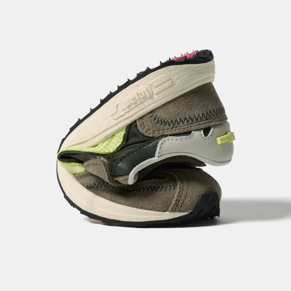 Lejan Melrose Kids Dark Olive Lime