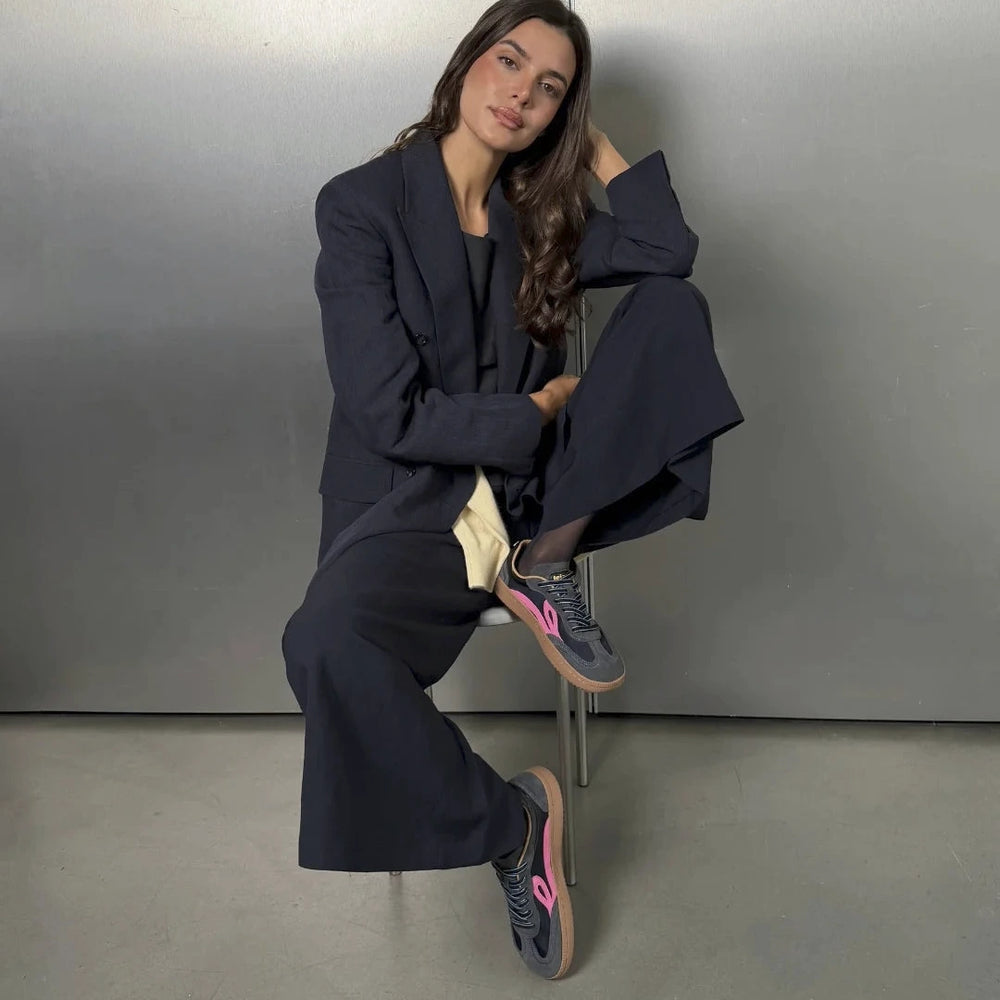 Lejan One Adulte Navy Electric Pink