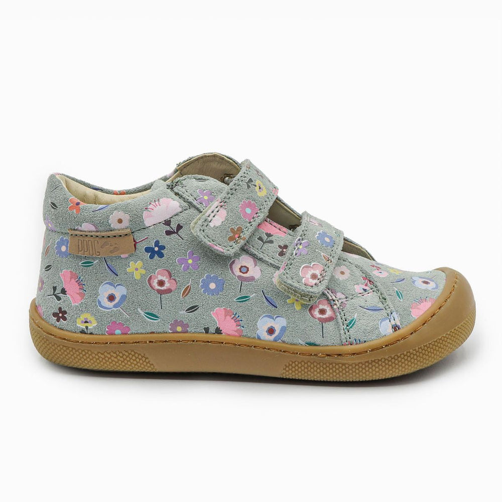 Naturino Barefoot Kommy Velcros Suede Flowering Sage