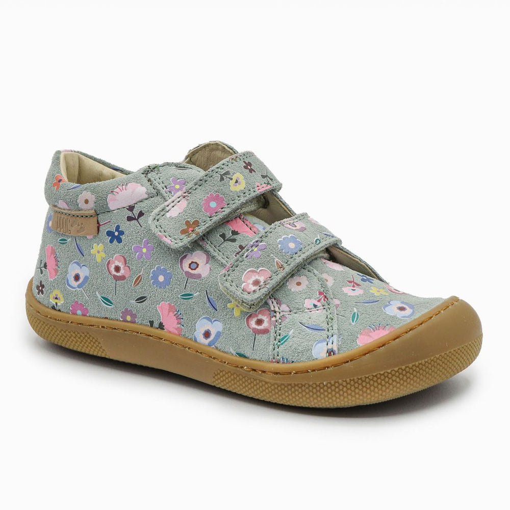 Naturino Barefoot Kommy Velcros Suede Flowering Sage