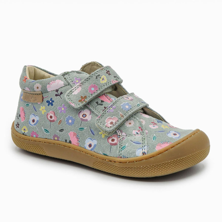 Naturino Barefoot Kommy Velcros Suede Flowering Sage