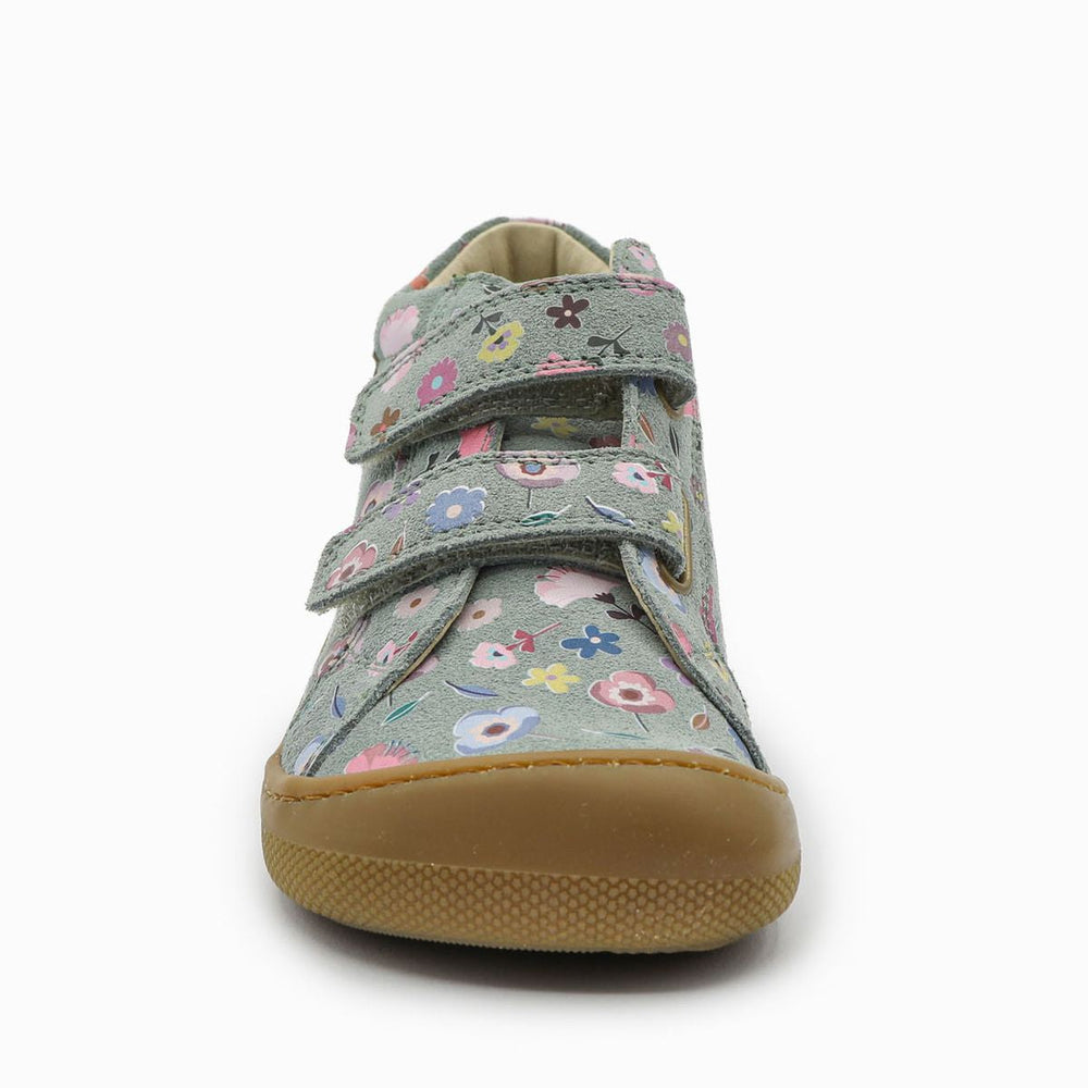 Naturino Barefoot Kommy Velcros Suede Flowering Sage