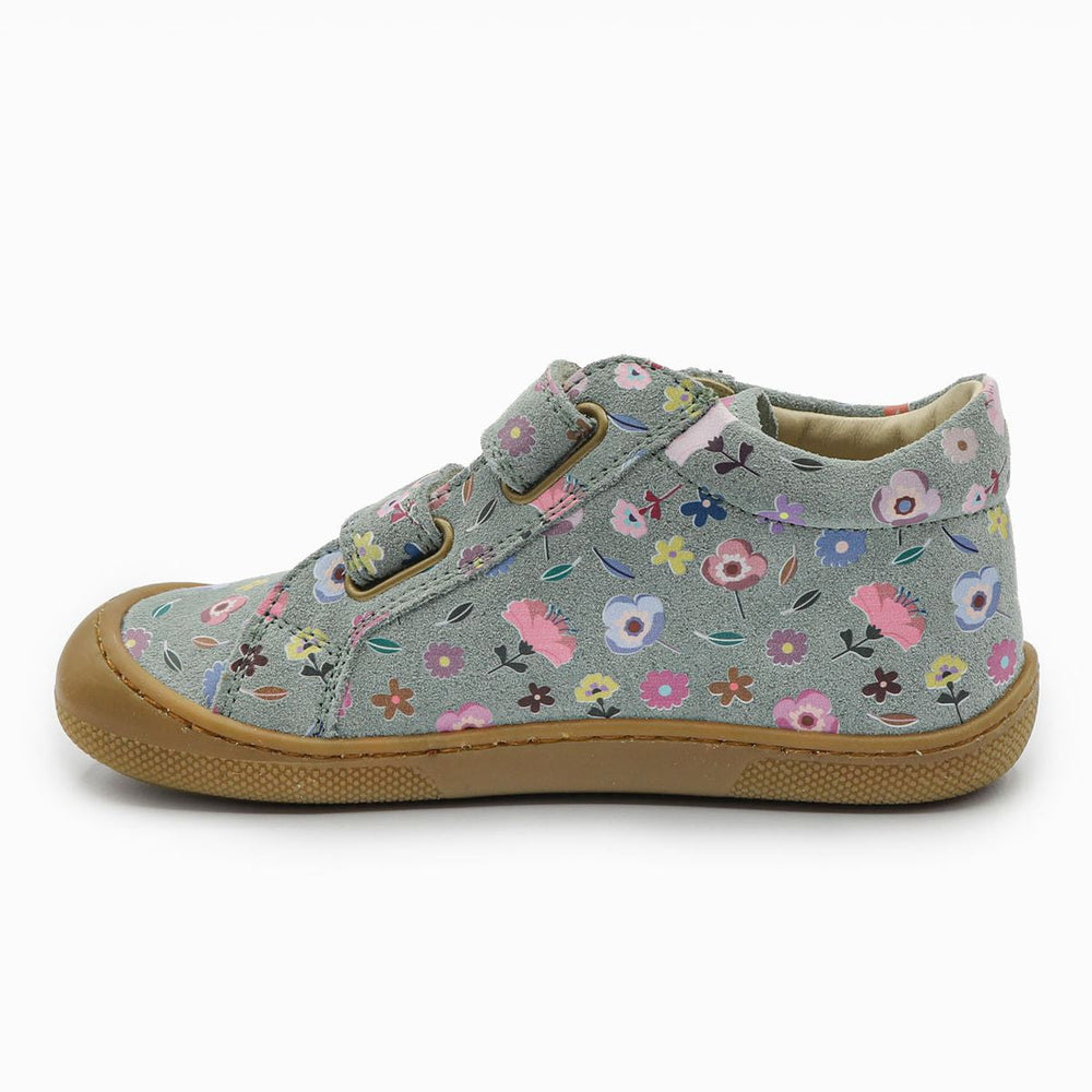 Naturino Barefoot Kommy Velcros Suede Flowering Sage