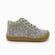 Naturino Barefoot Kommy Zip Suede Cyclamens Dark Grey