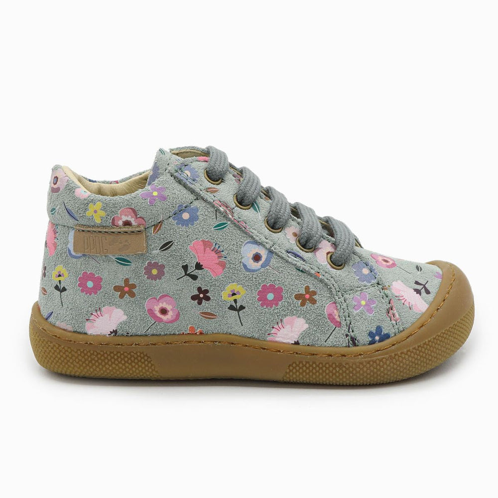 Naturino Barefoot Kommy Zip Suede Flowering Sage