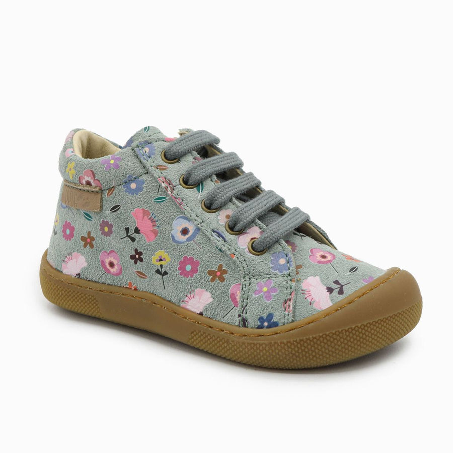 Naturino Barefoot Kommy Zip Suede Flowering Sage