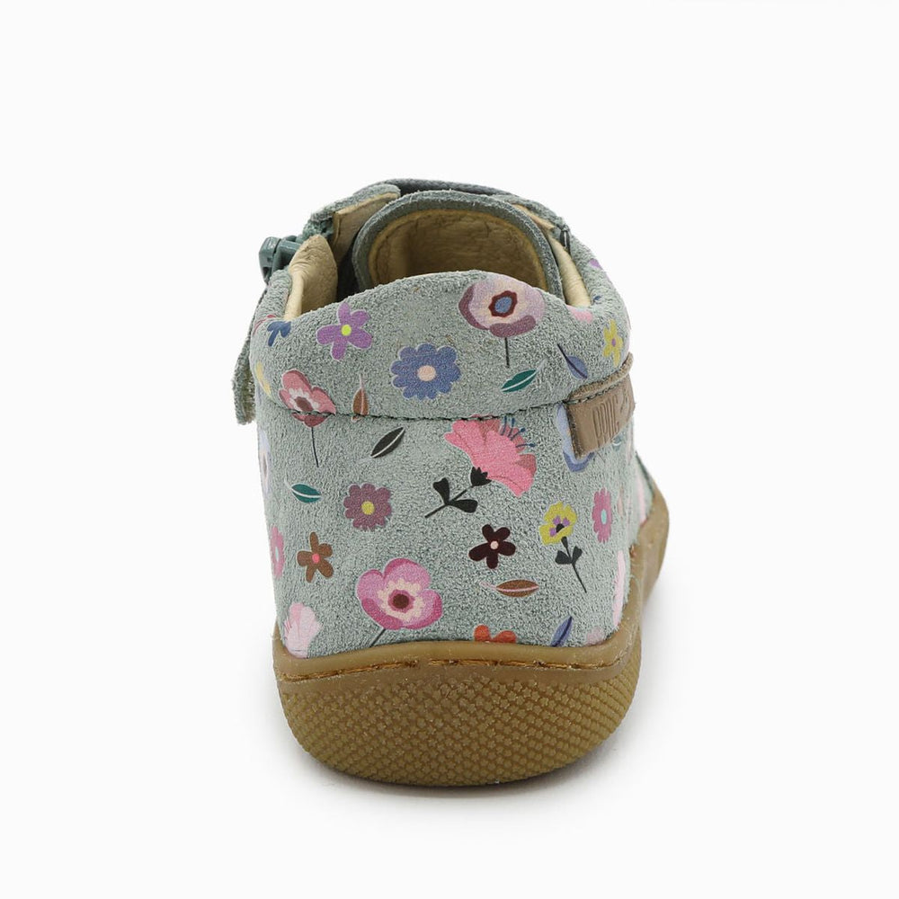 Naturino Barefoot Kommy Zip Suede Flowering Sage
