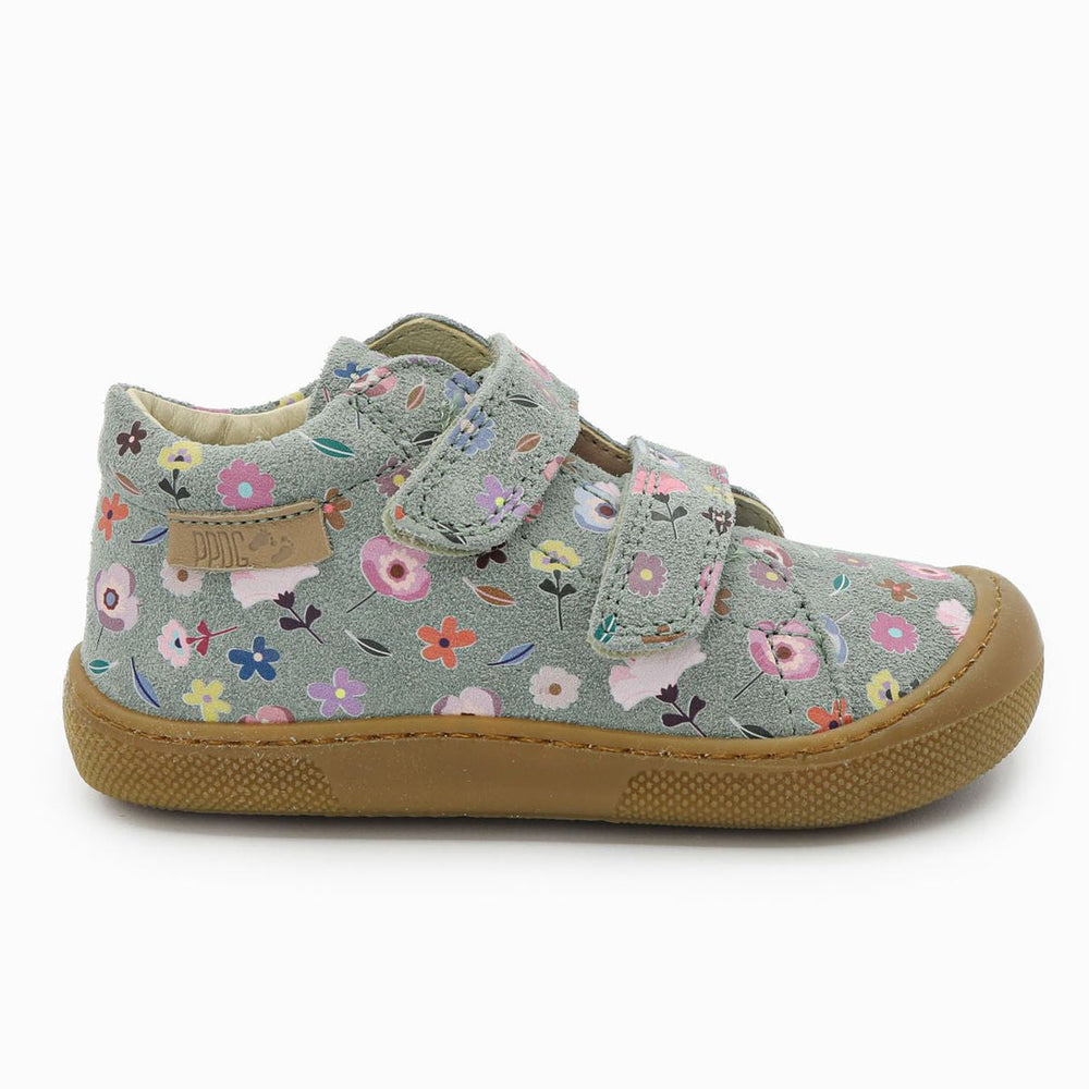Naturino Barefoot Orec Velcros Suede Flowering Sage