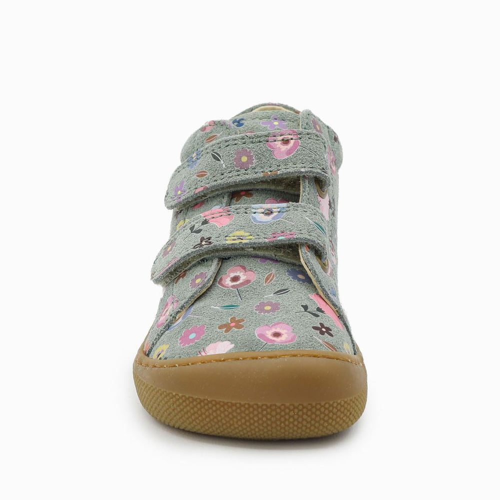 Naturino Barefoot Orec Velcros Suede Flowering Sage