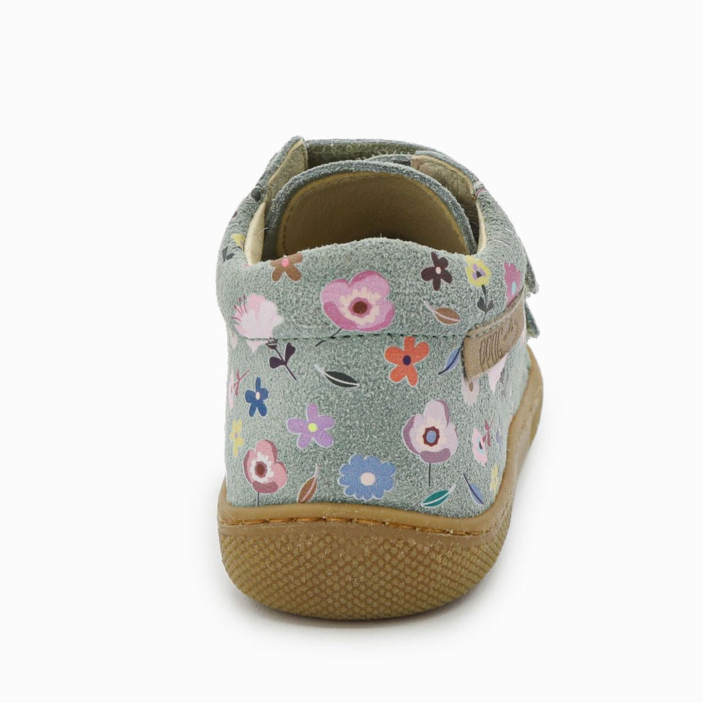 Naturino Barefoot Orec Velcros Suede Flowering Sage