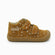 Naturino Barefoot Orec Velcros Suede Glitter Flower Hearth Nocciola