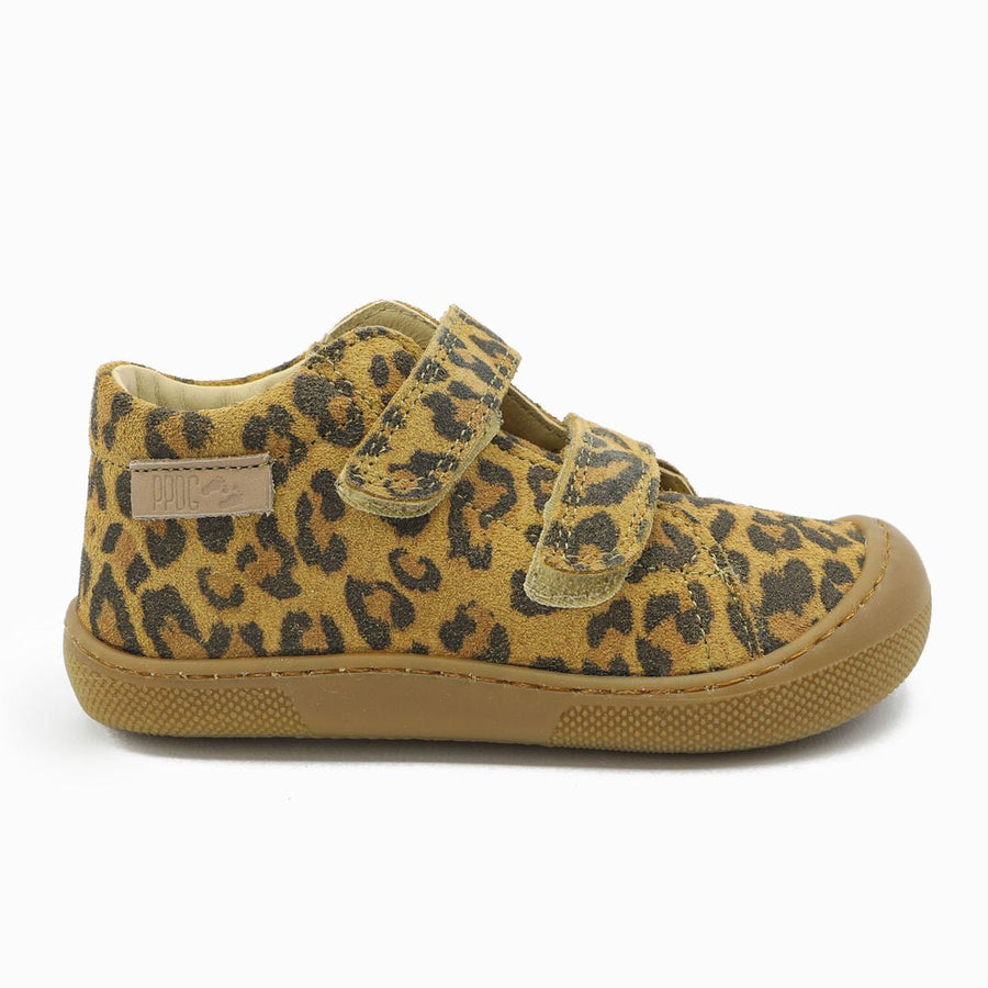 Naturino Barefoot Orec Velcros Suede Jaguar Brown