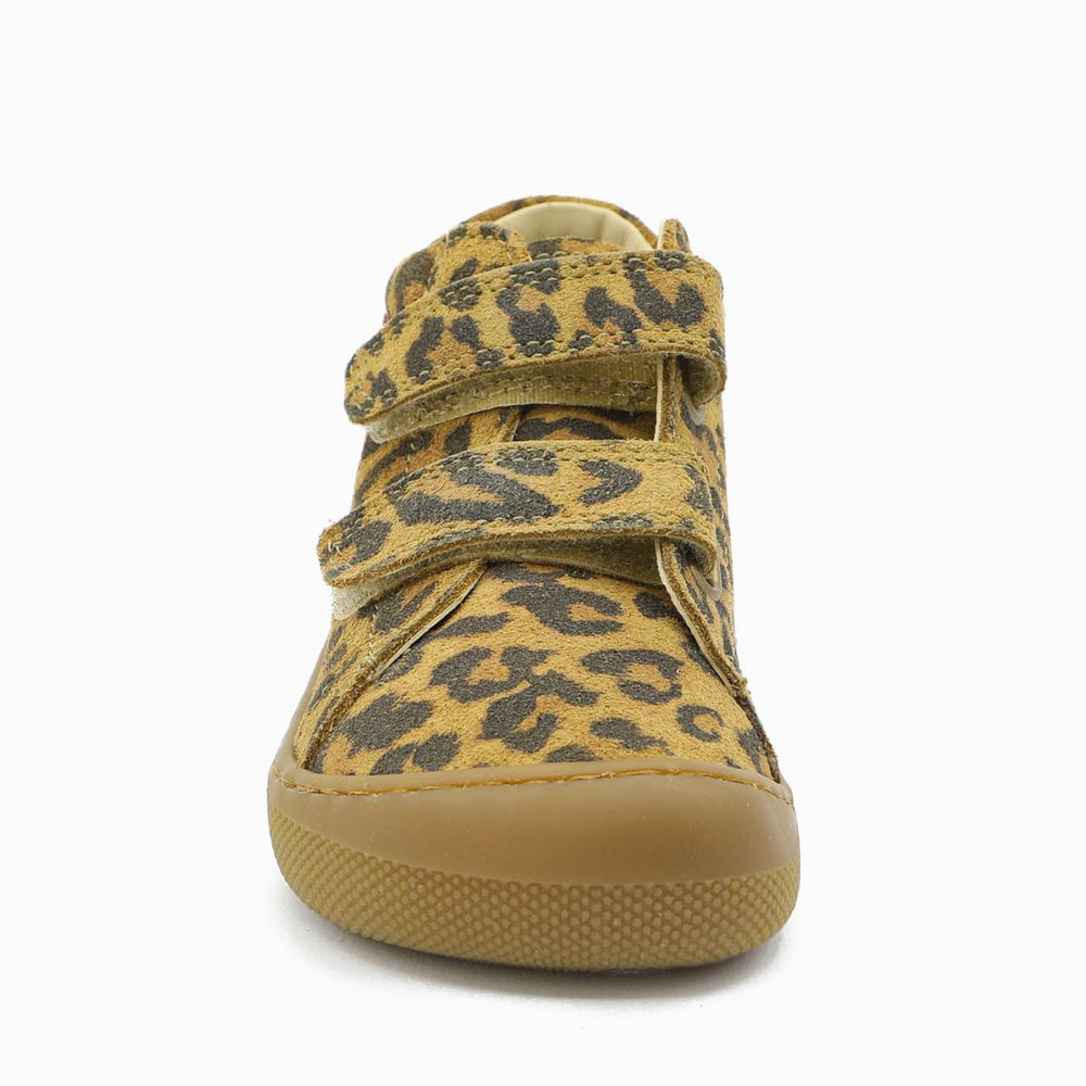 Naturino Barefoot Orec Velcros Suede Jaguar Brown