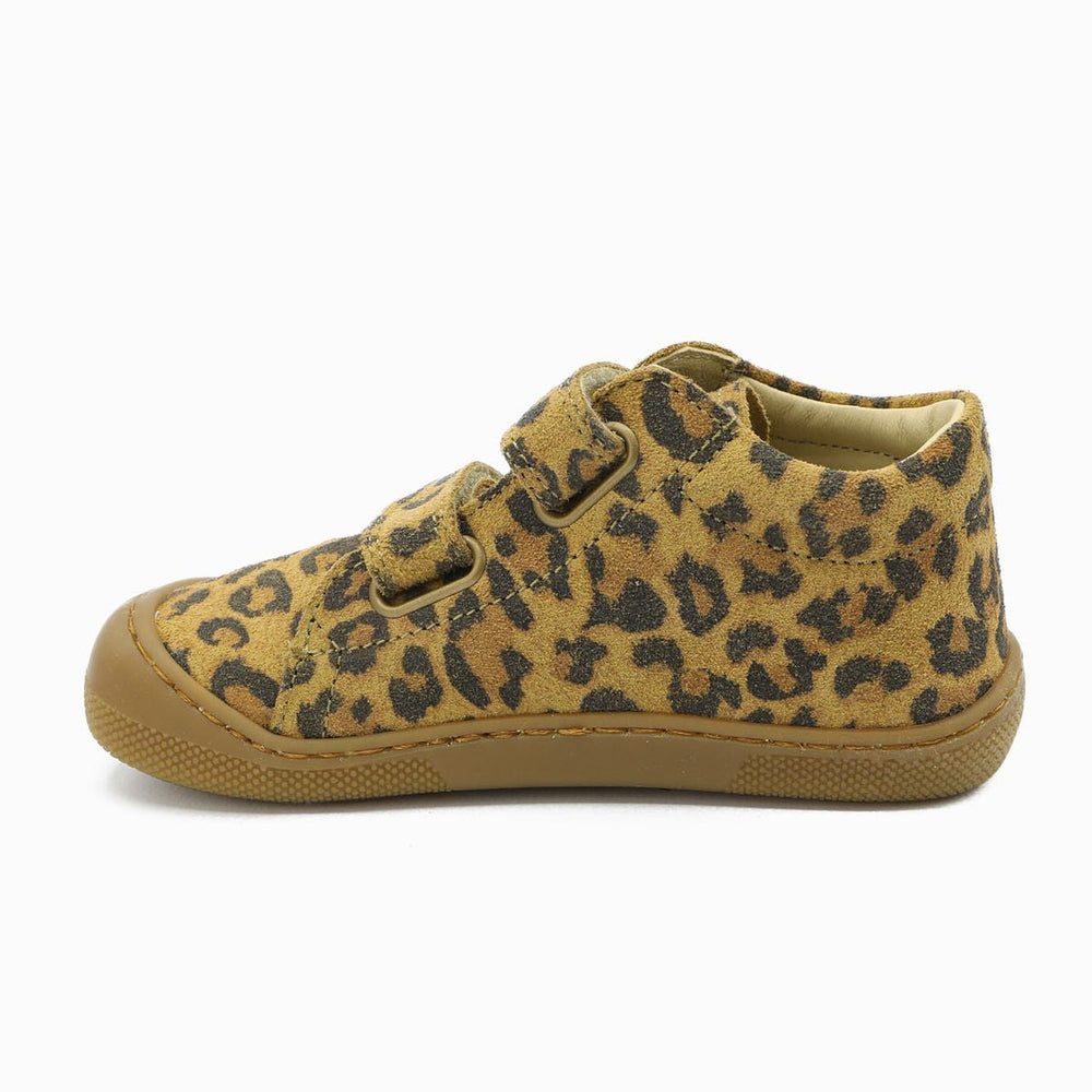 Naturino Barefoot Orec Velcros Suede Jaguar Brown