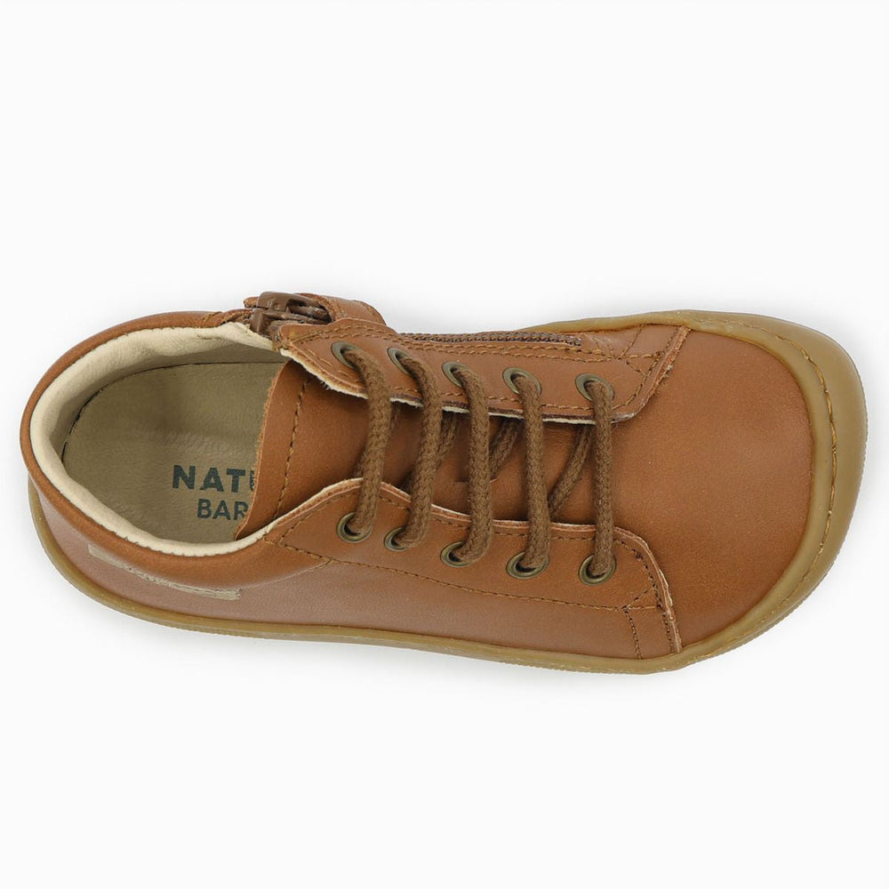 Naturino Barefoot Orec Zip Honey Cuoio