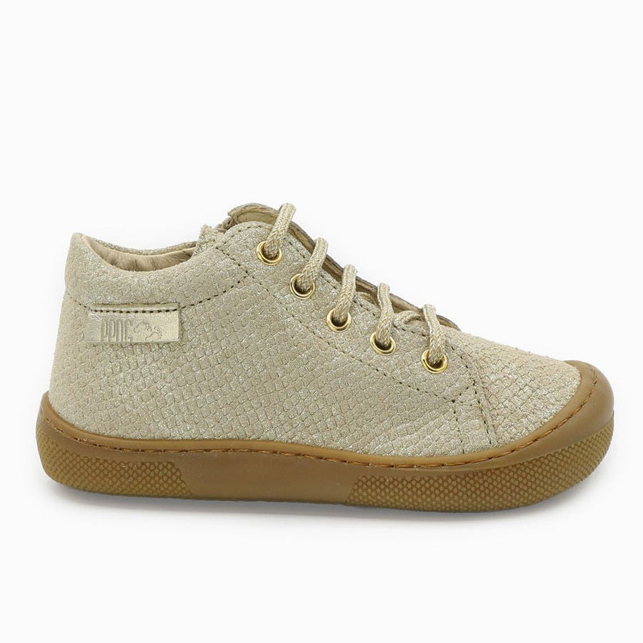 Naturino Barefoot Orec Zip Lizard Met Platinum