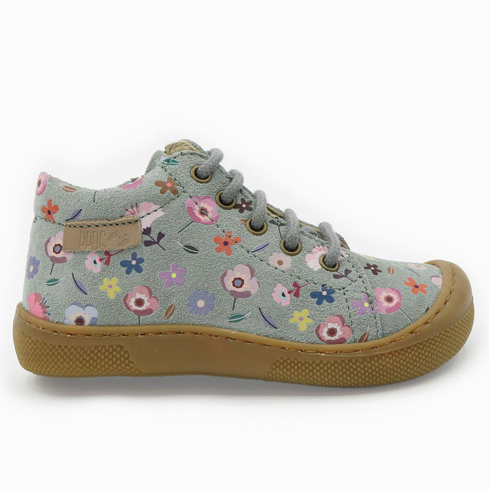 Naturino Barefoot Orec Zip Suede Flowering Sage