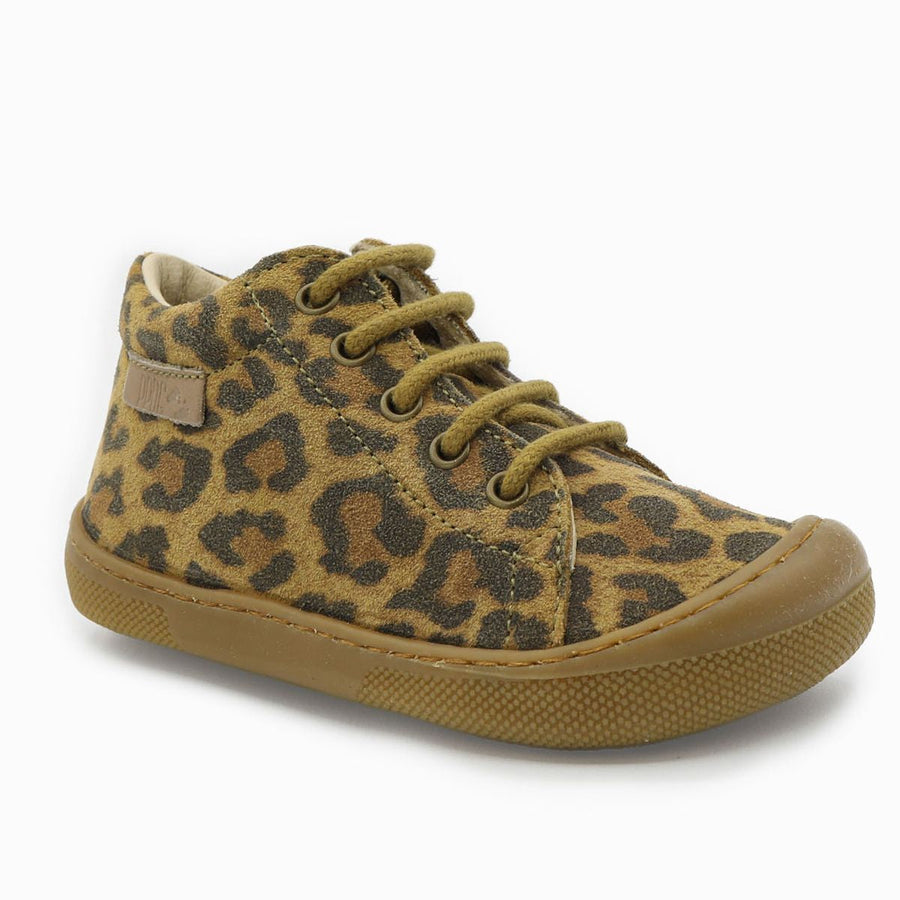 Naturino Barefoot Orec Zip Suede Jaguar Brown