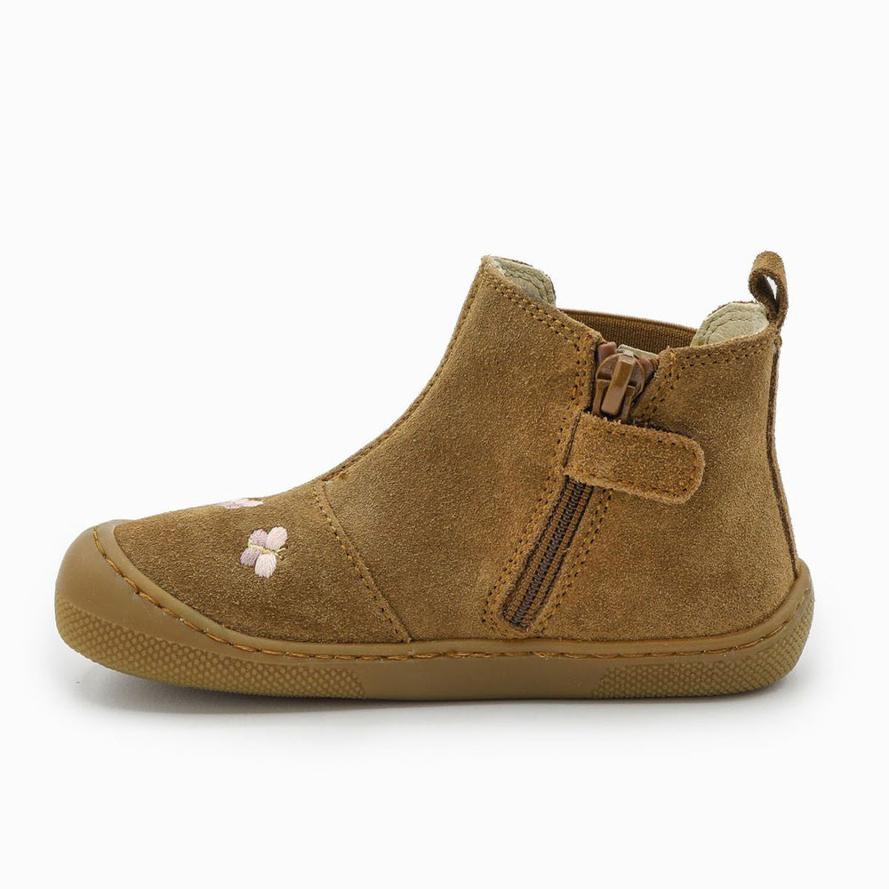 Naturino Barefoot Saik Butterfly Suede Brown