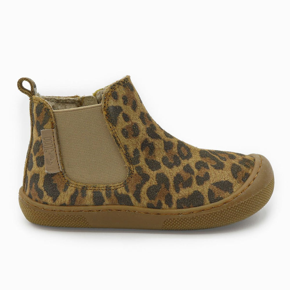 Naturino Barefoot Saik Suede Jaguar Wool Brown