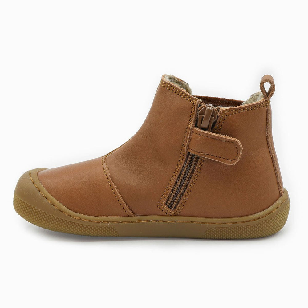 Naturino Barefoot Saik Wool Cuoio