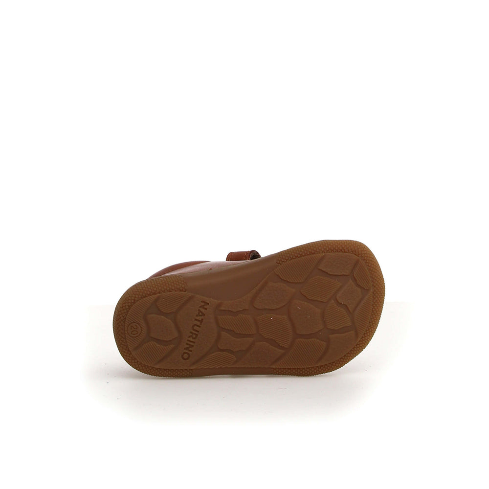 Naturino Barefoot Orec Velcros Cuoio