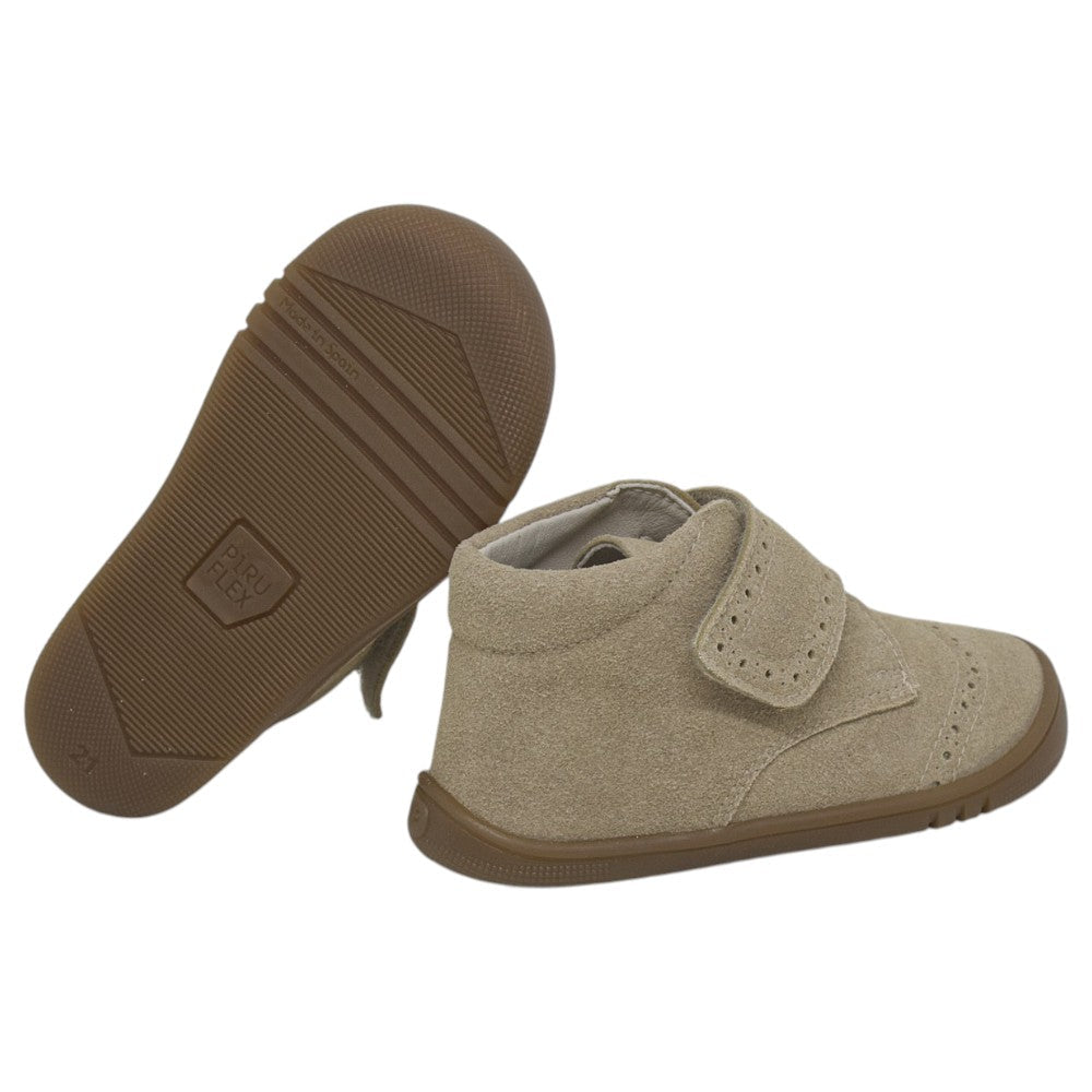 Piruflex Boots Strap Suede Beige