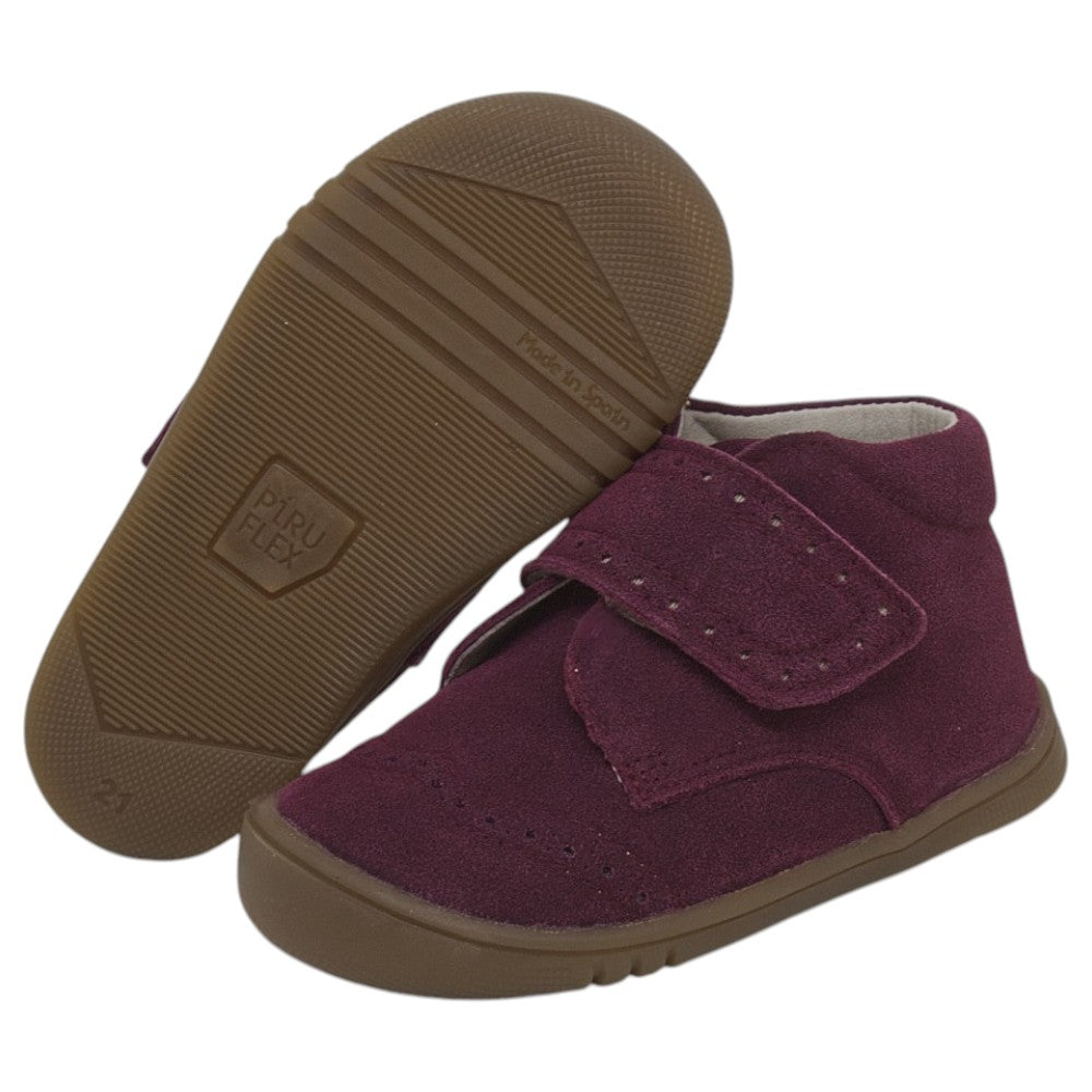 Piruflex Boots Strap Suede Burdeos