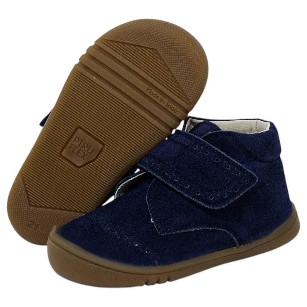 Piruflex Boots Strap Suede Marino