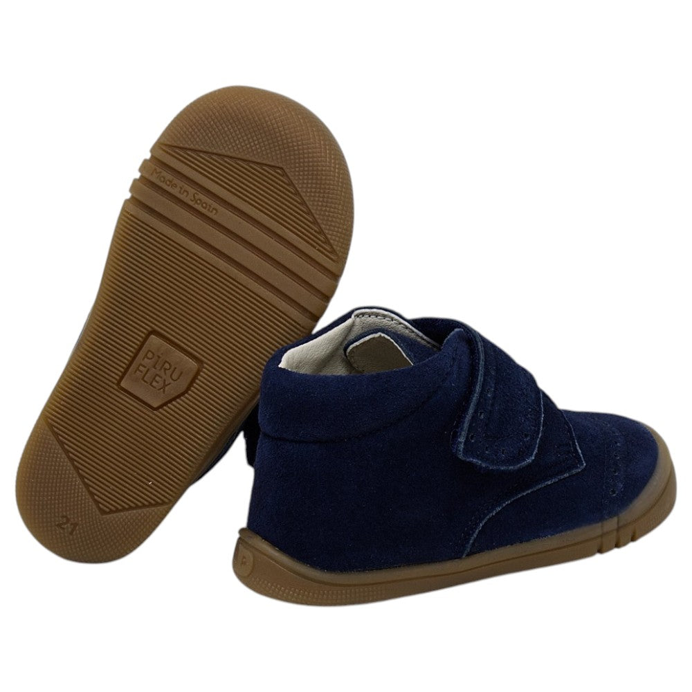 Piruflex Boots Strap Suede Marino