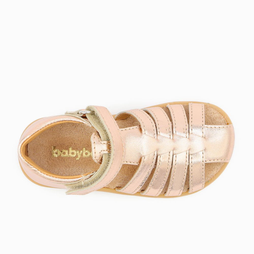 Babybotte Gaufrette Velcros Rose Gold