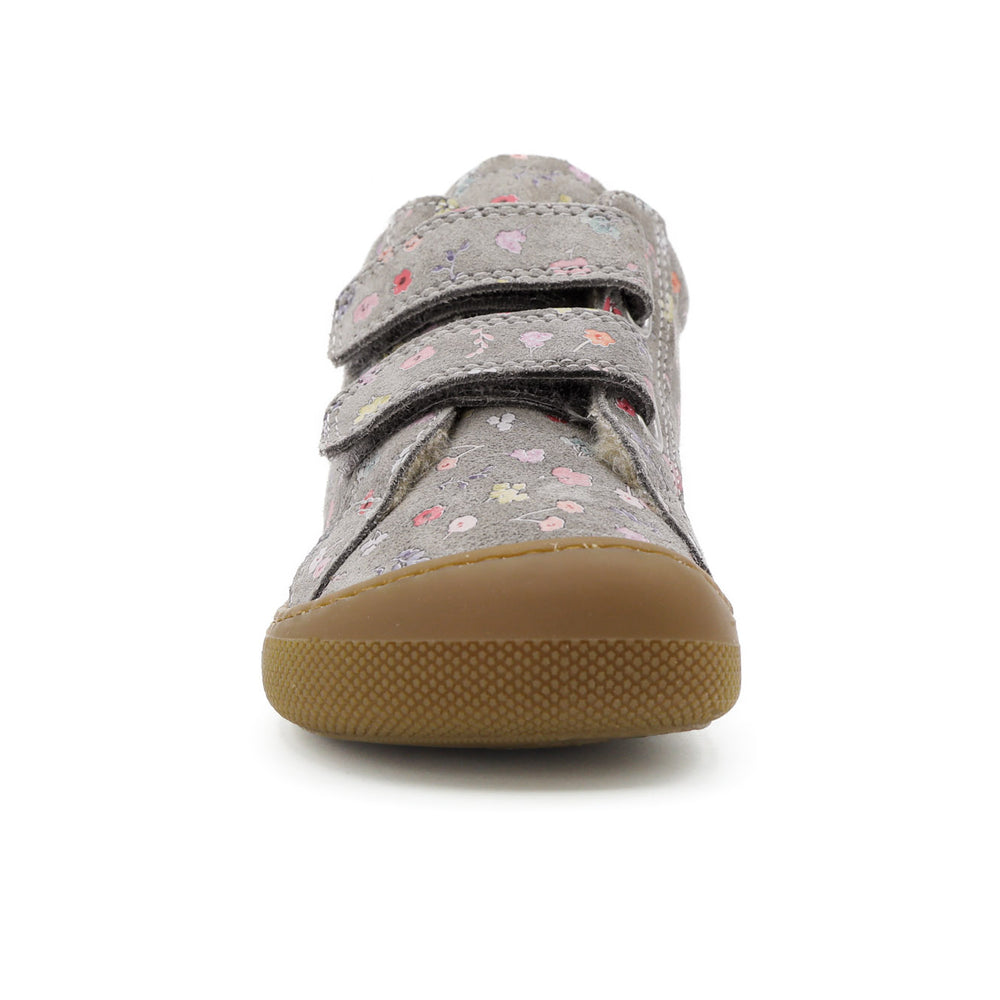 Naturino Barefoot Kommy Forro Flores Multi Gris
