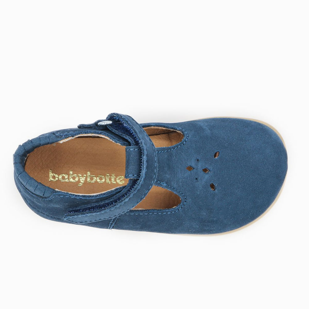 Babybotte Paris Velcros Bleu