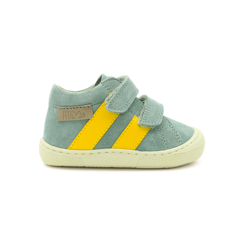 Naturino Barefoot Grimby Velcros Sage Yellow
