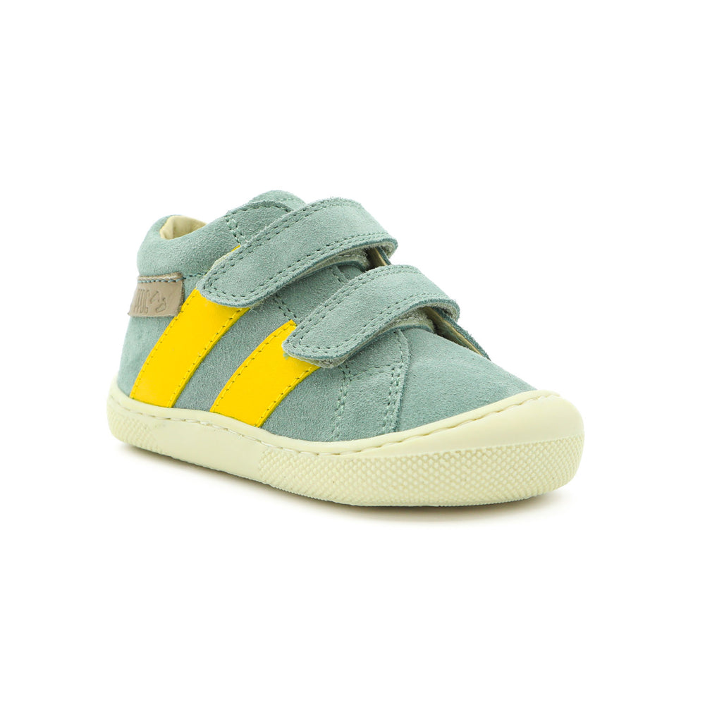 Naturino Barefoot Grimby Velcros Sage Yellow