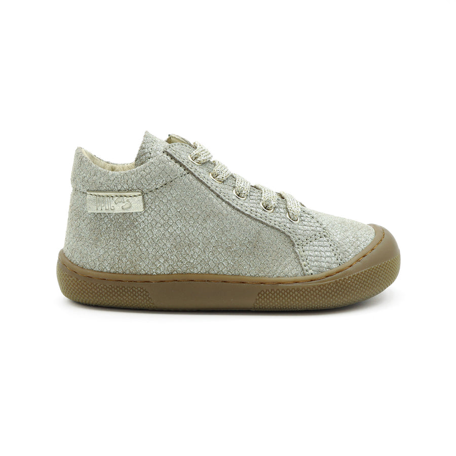 Naturino Barefoot Kommy Zip Lagarto Platino
