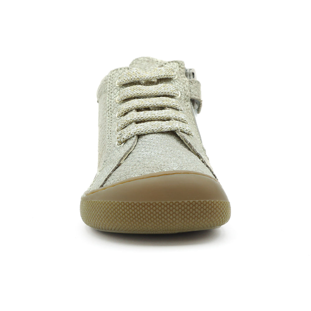 Naturino Barefoot Kommy Zip Lagarto Platino