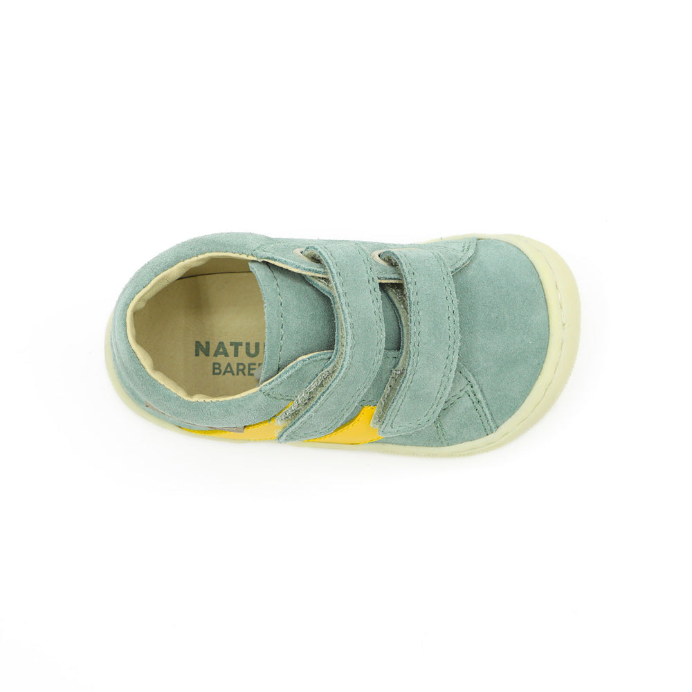 Naturino Barefoot Grimby Velcros Sage Yellow
