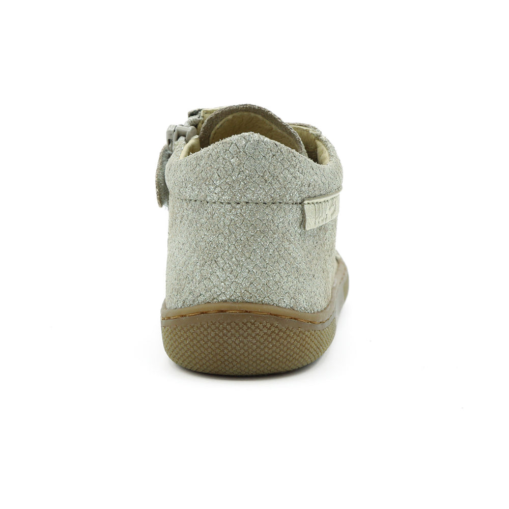 Naturino Barefoot Kommy Zip Lagarto Platino