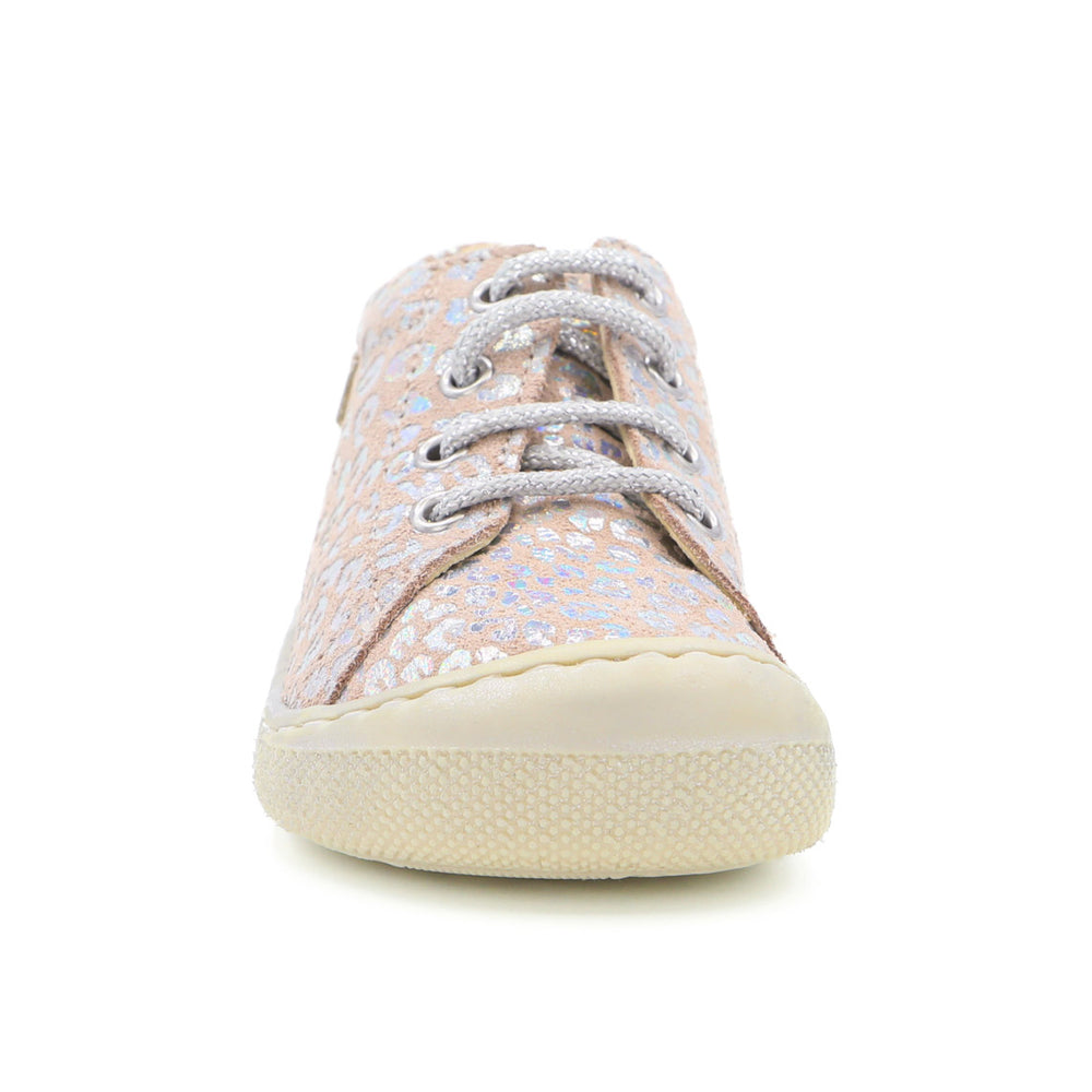 Naturino Barefoot Orec Lacets Shiny Leo Beige