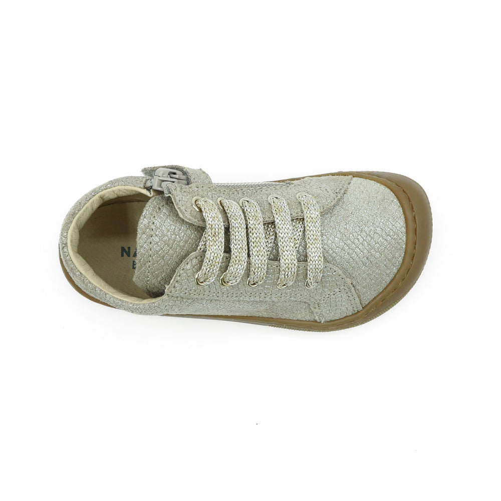 Naturino Barefoot Kommy Zip Lagarto Platino