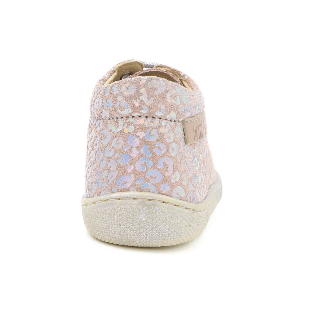 Naturino Barefoot Orec Lacets Shiny Leo Beige