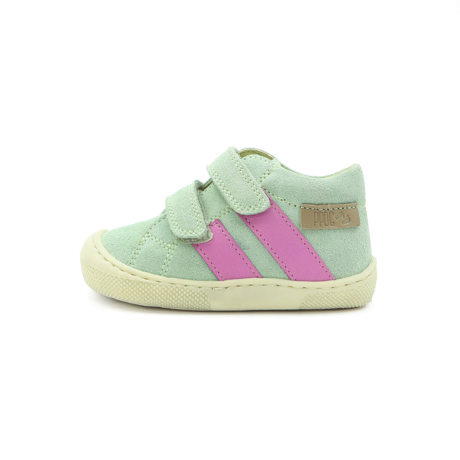 Naturino Barefoot Grimby Velcros Mint Deep Pink