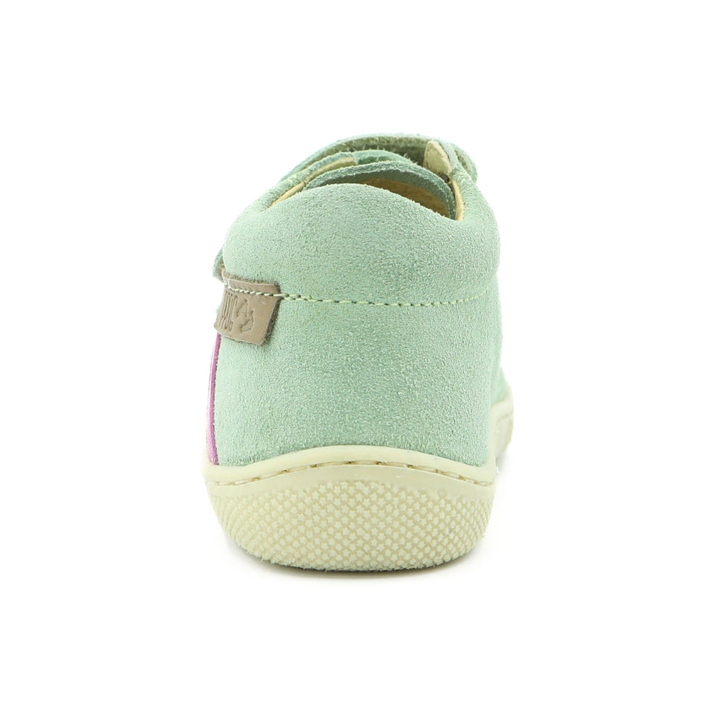 Naturino Barefoot Grimby Velcros Mint Deep Pink