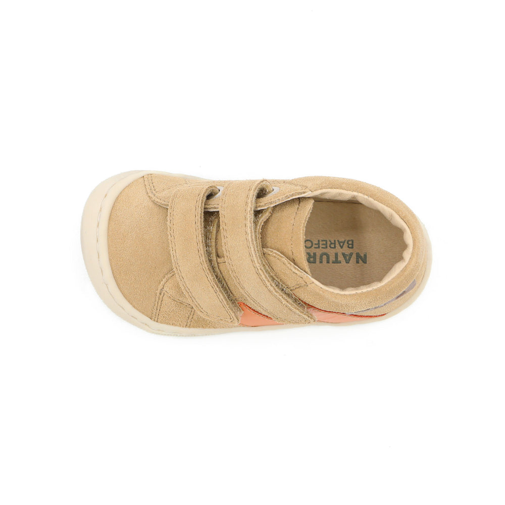 Naturino Barefoot Grimby Velcros Sand Orange
