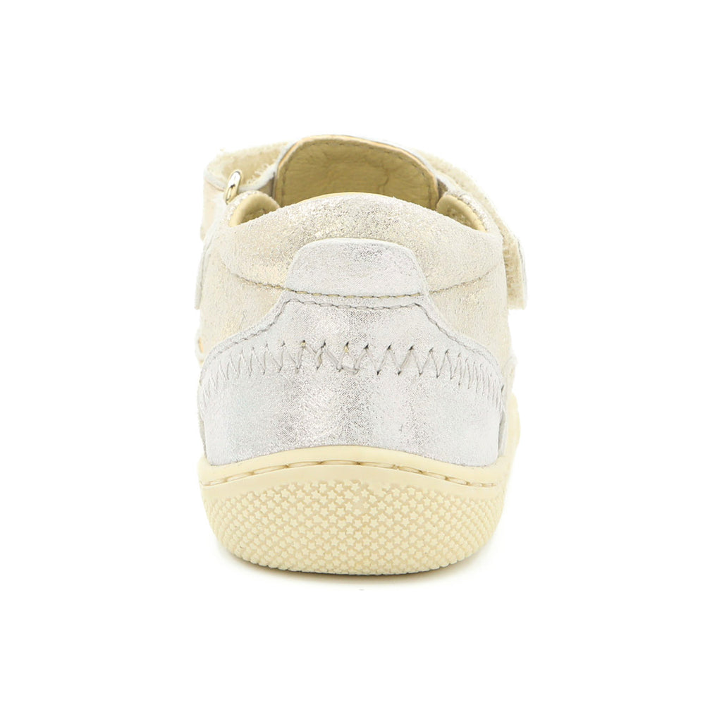 Sandalias Naturino Barefoot Piri Platino Plata