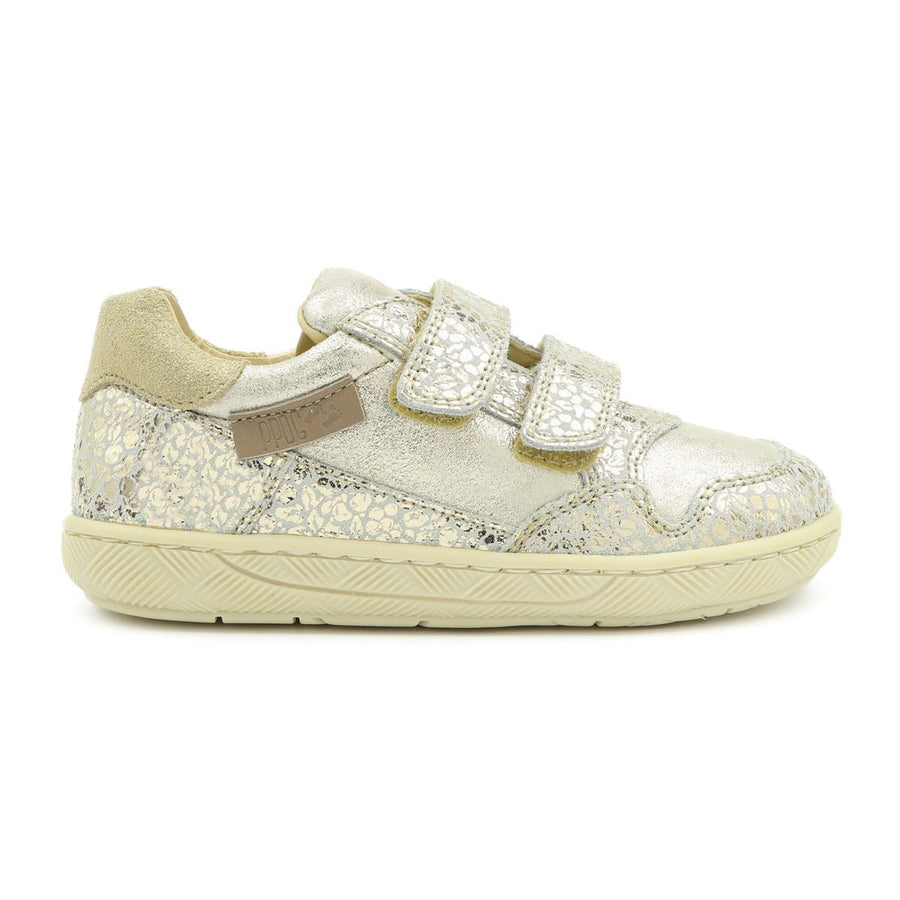 Naturino Kids Lilox Ante Flor Glitter Platino