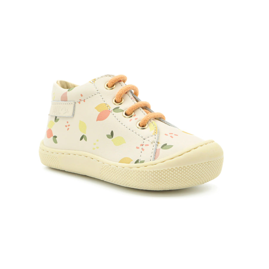 Naturino Barefoot Orec Lacets Citrus Milk