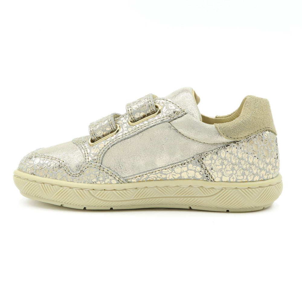 Naturino Kids Lilox Ante Flor Glitter Platino
