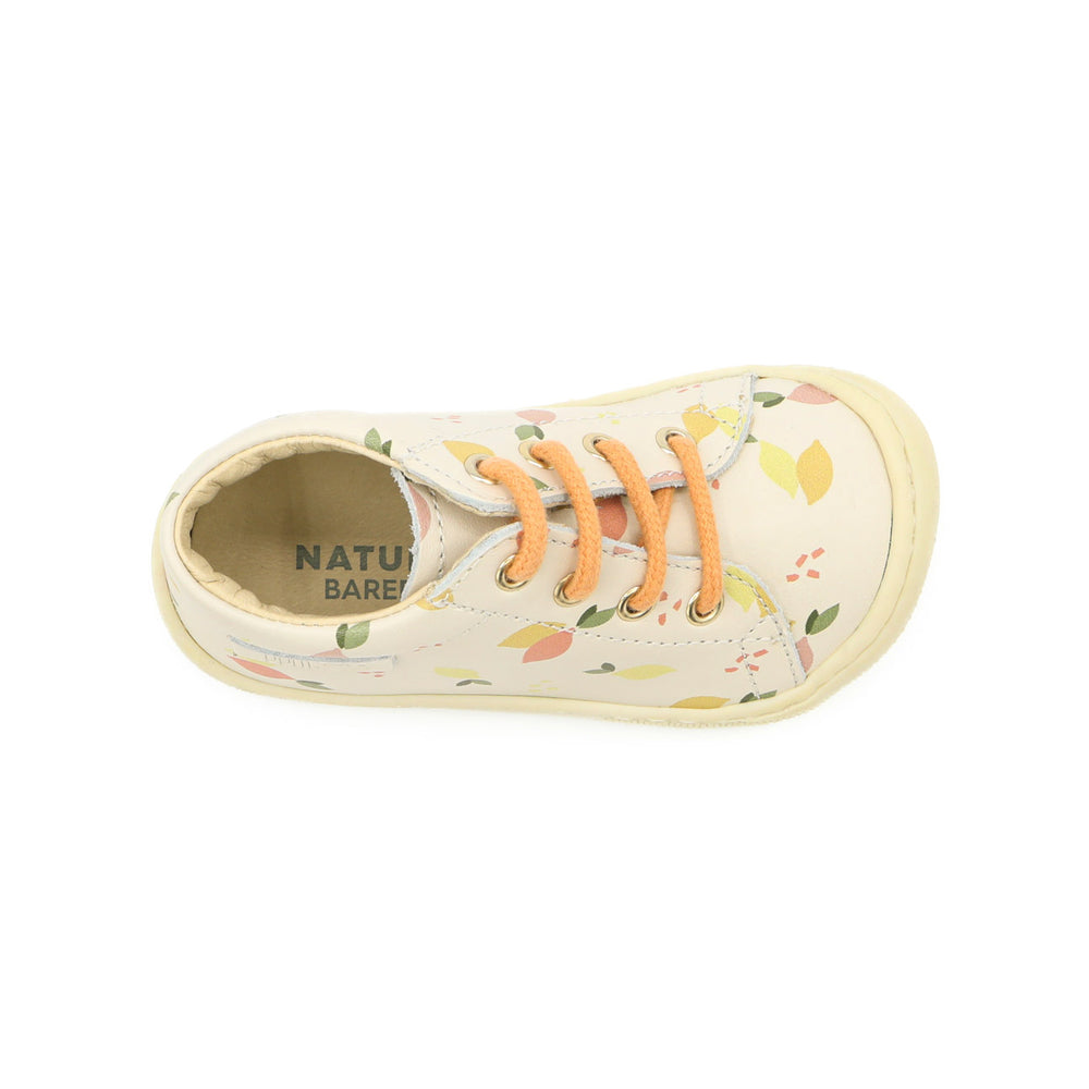 Naturino Barefoot Orec Lacets Citrus Milk